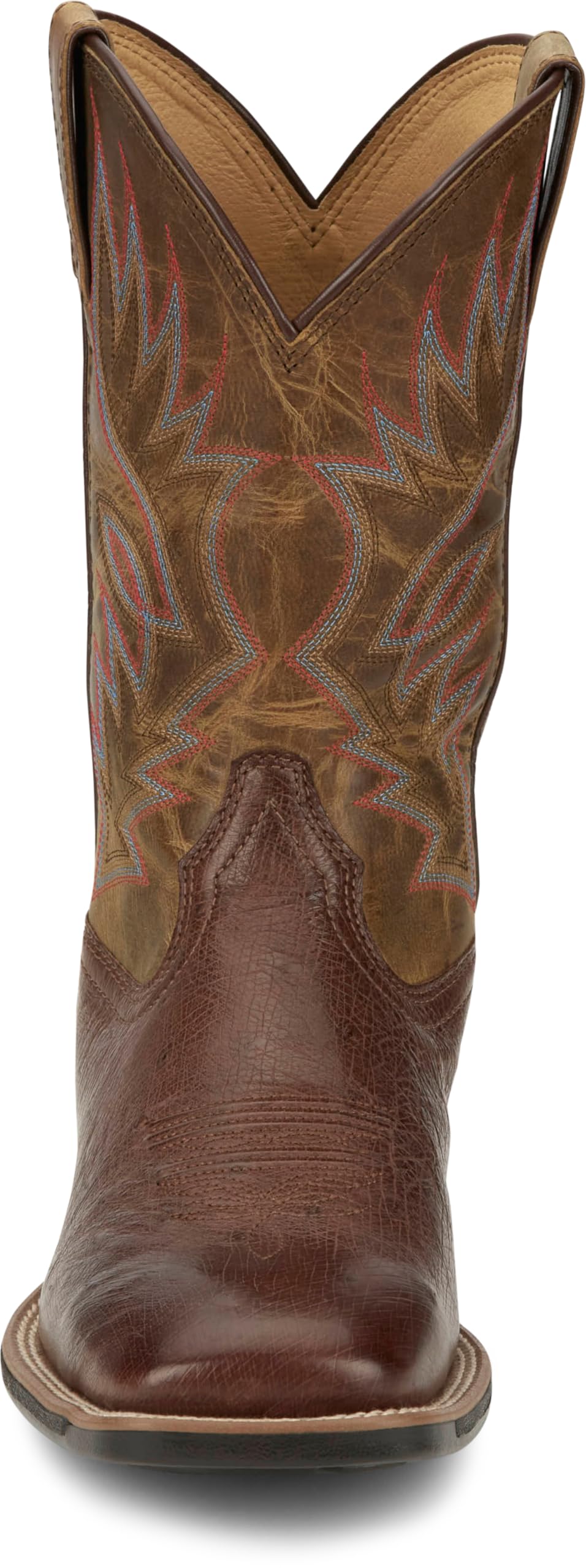 Justin Conroe Men's Boots - Durable Leather, Western Style, Comfortable Fit, Slip-Resistant Sole, Ideal for Outdoor Adventures - Image 7