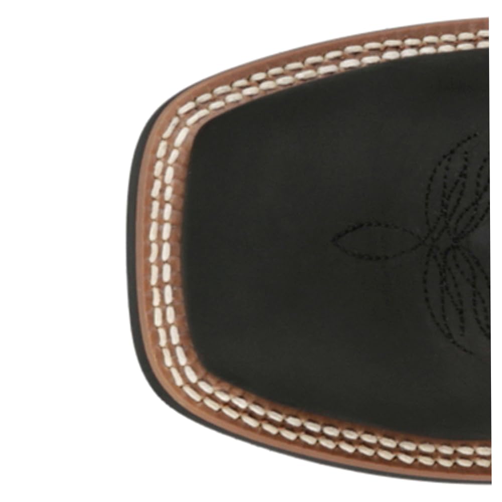 Justin Crazy Buck Men's 6" Frontier Western Boots – Premium Leather, Durable Design, Comfortable Fit, Ideal for Rodeo & Ranch - Image 4