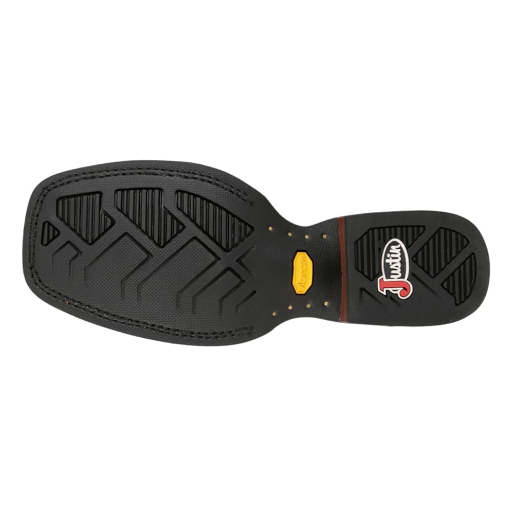 Justin Crazy Buck Men's 6" Frontier Western Boots – Premium Leather, Durable Design, Comfortable Fit, Ideal for Rodeo & Ranch - Image 5