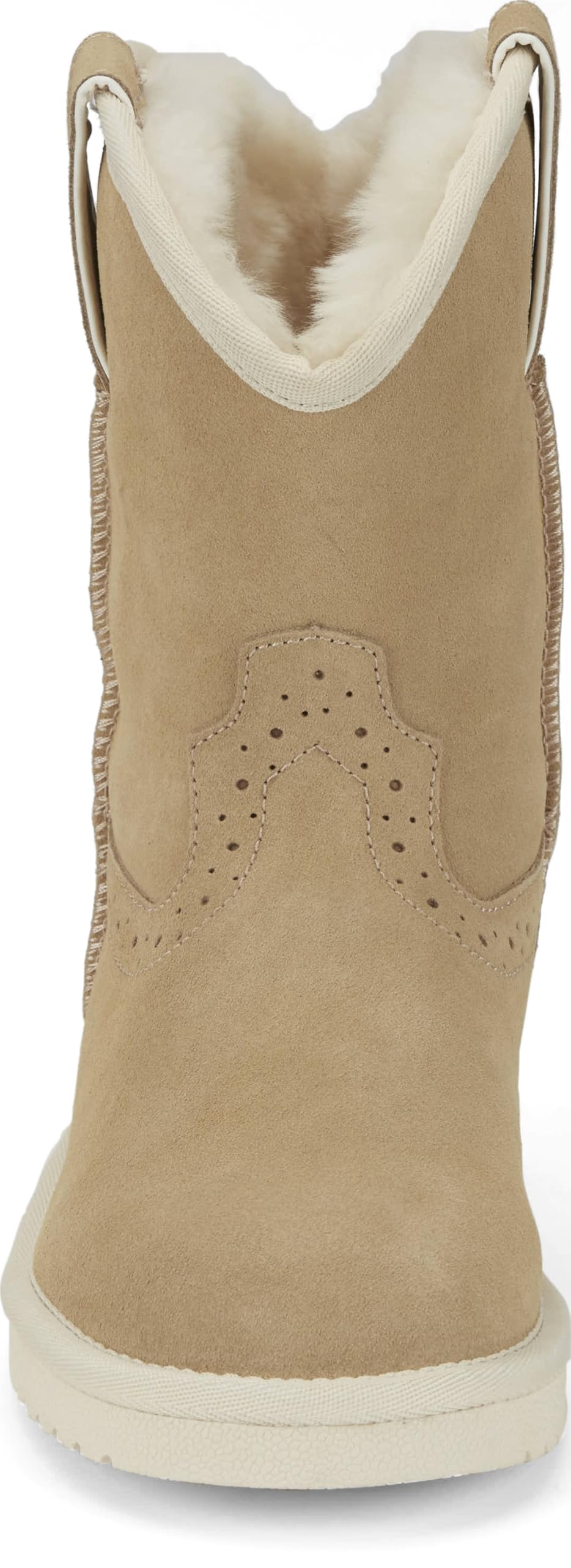 Justin Heidi 8" Suede Shearling Women's Boot, Industrial-and-Construction Boots, Durable, Comfortable, Stylish Footwear - Image 4