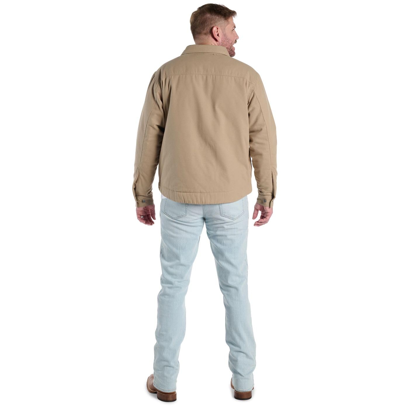 Justin J-1458 Jackson Shacket - Stylish Men's Plaided Shirt, Casual Button-Down, Warm Flannel Layer - Image 4