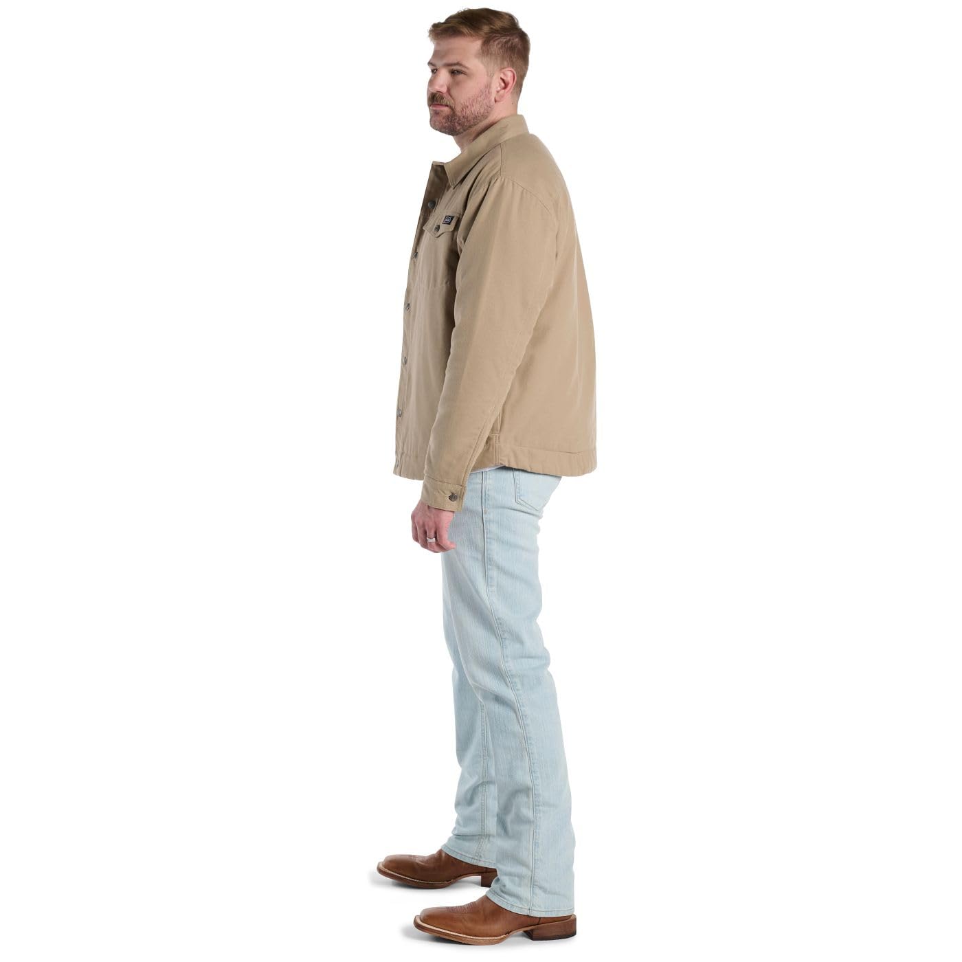 Justin J-1458 Jackson Shacket - Stylish Men's Plaided Shirt, Casual Button-Down, Warm Flannel Layer - Image 5