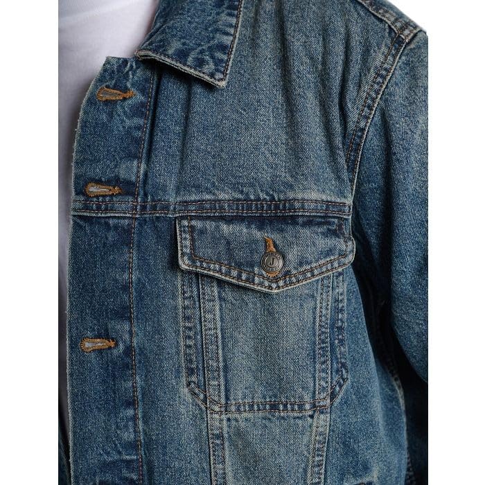 Justin J-1489 Tulsa Denim Jacket for Men - Stylish, Casual Jacket for Everyday Wear, Durable and Comfortable Denim Jacket - Image 6