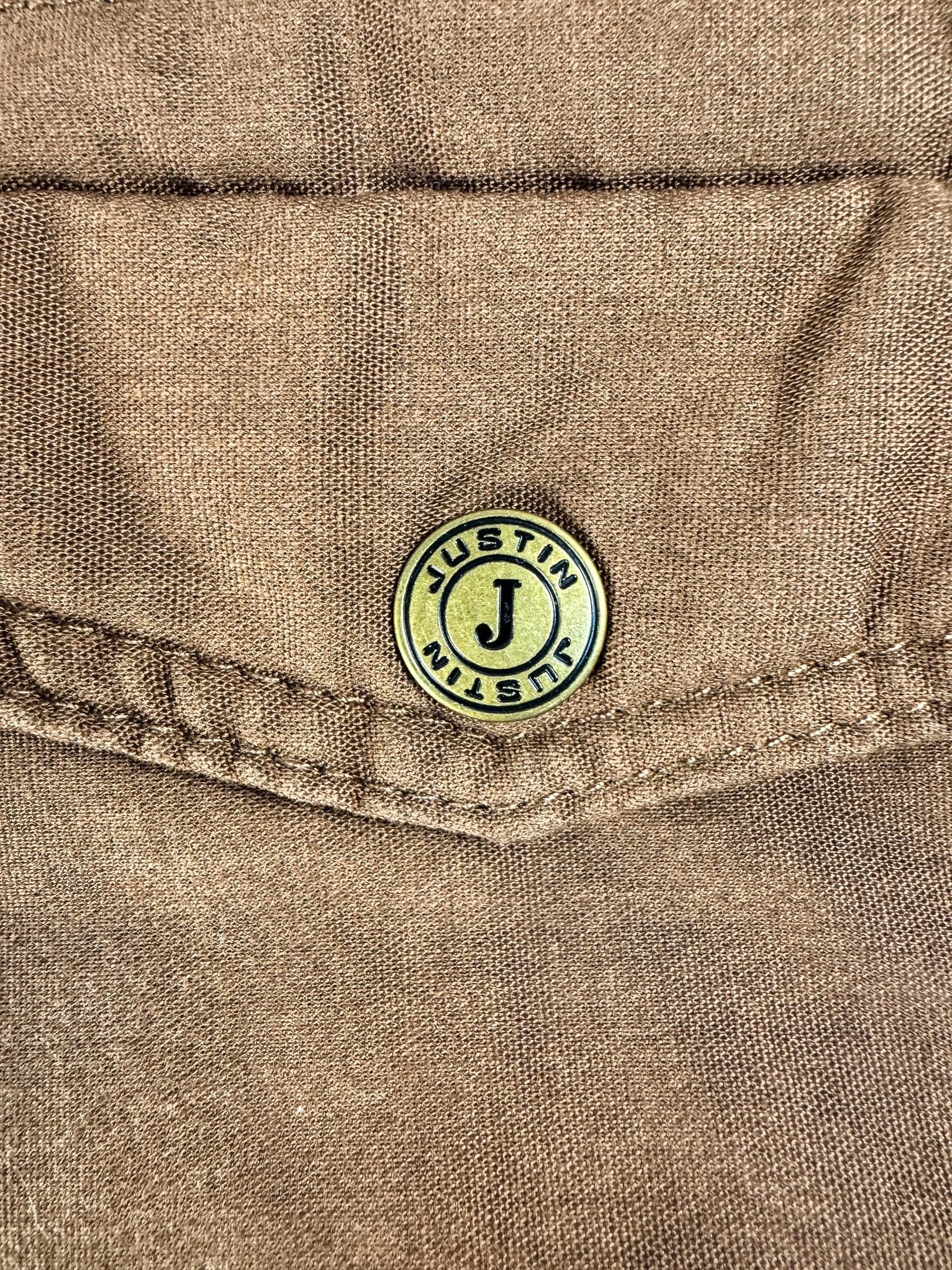 Justin Men's J-1498 Woodward Quilted Shacket, Versatile Quilted Coat for Layering, Stylish Outdoor Wear, Warm and Comfortable - Image 3