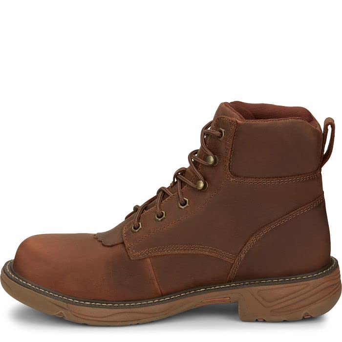 Justin Men's Rush 6" Waterproof Nano Composite Toe Work Boot - Image 4