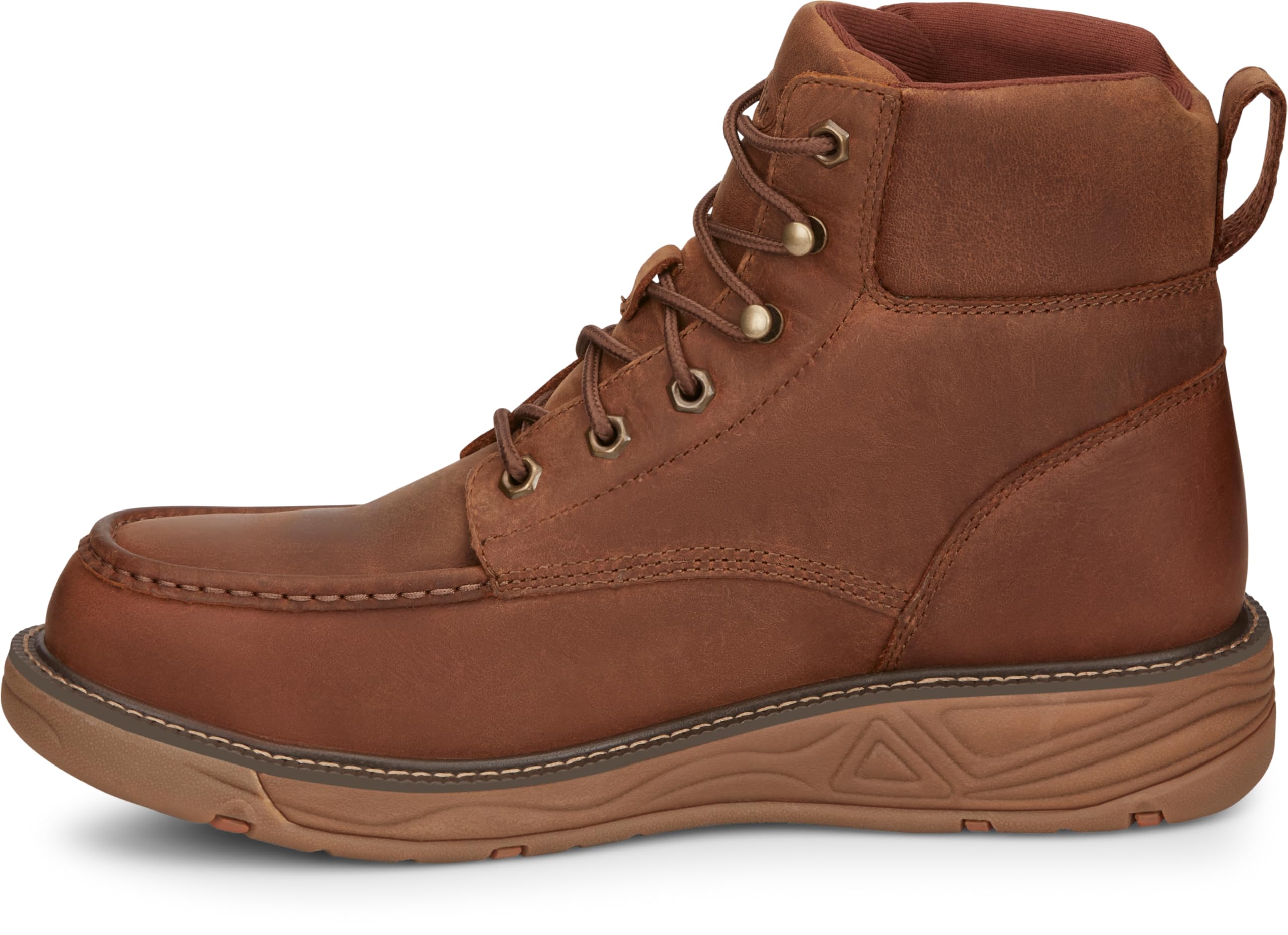 Justin Men's Rush 6" Waterproof Nano Composite Toe Work Boot - Image 3