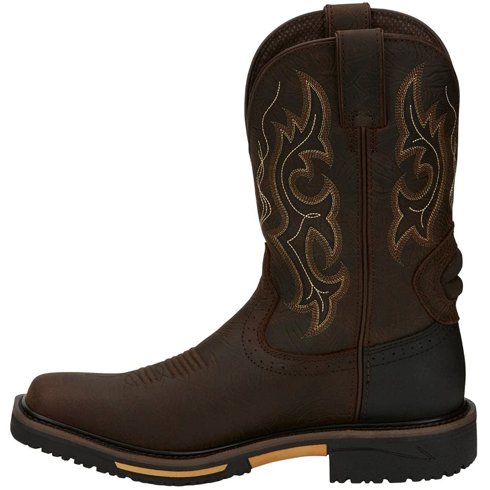 Justin Men's SE4624 Joist 11" Waterproof Western Work Boot - Image 3