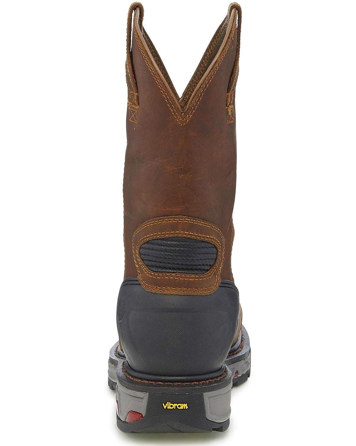 Justin Mens Warhawk Chestnut Comp Toe Boots - Image 3