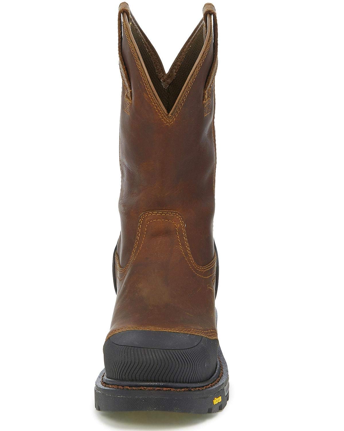 Justin Mens Warhawk Chestnut Comp Toe Boots - Image 4