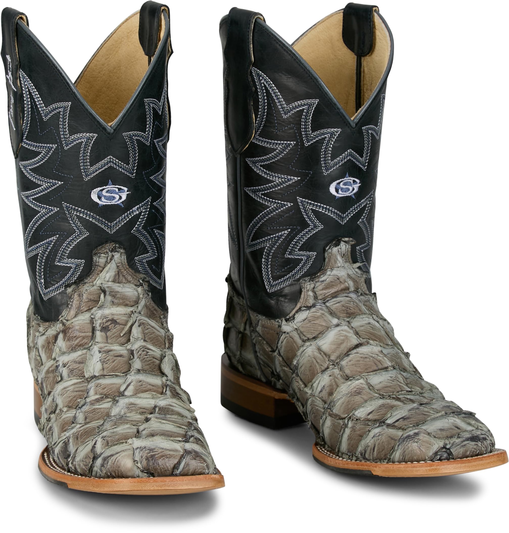 Justin Ocean View Men's Classic Western Boots – George Strait Collection – Durable Leather, Comfortable Fit, Stylish Design - Image 3