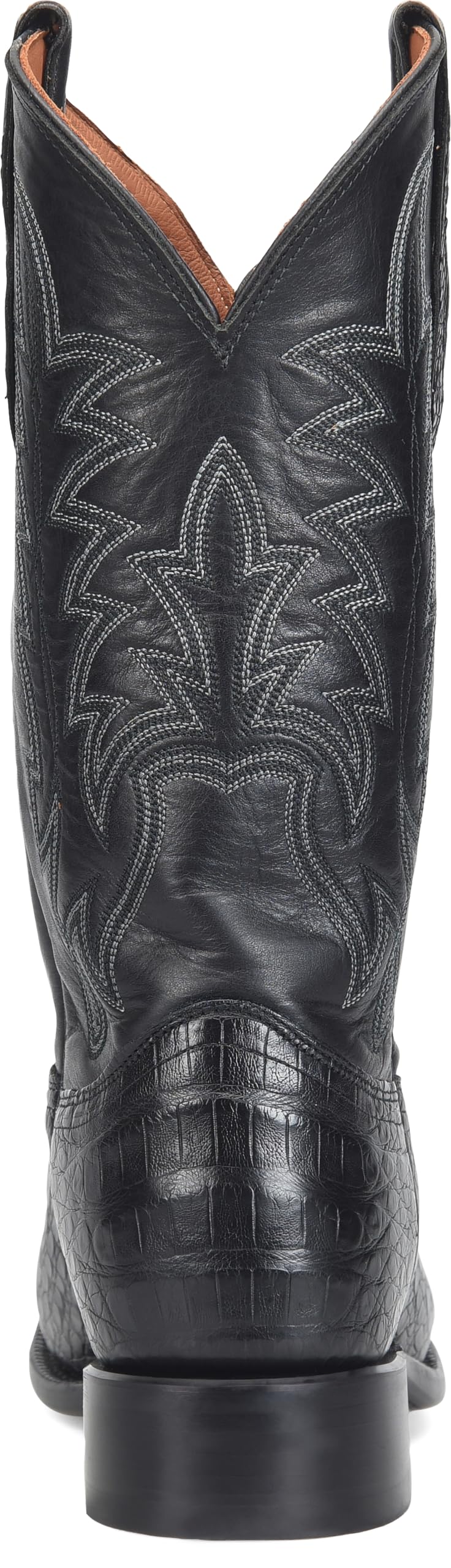 Justin Panama 12" Caiman Cowboy for Men, Exotic Leather Western Footwear, Durable Design, Stylish and Comfortable Western Boots - Image 5