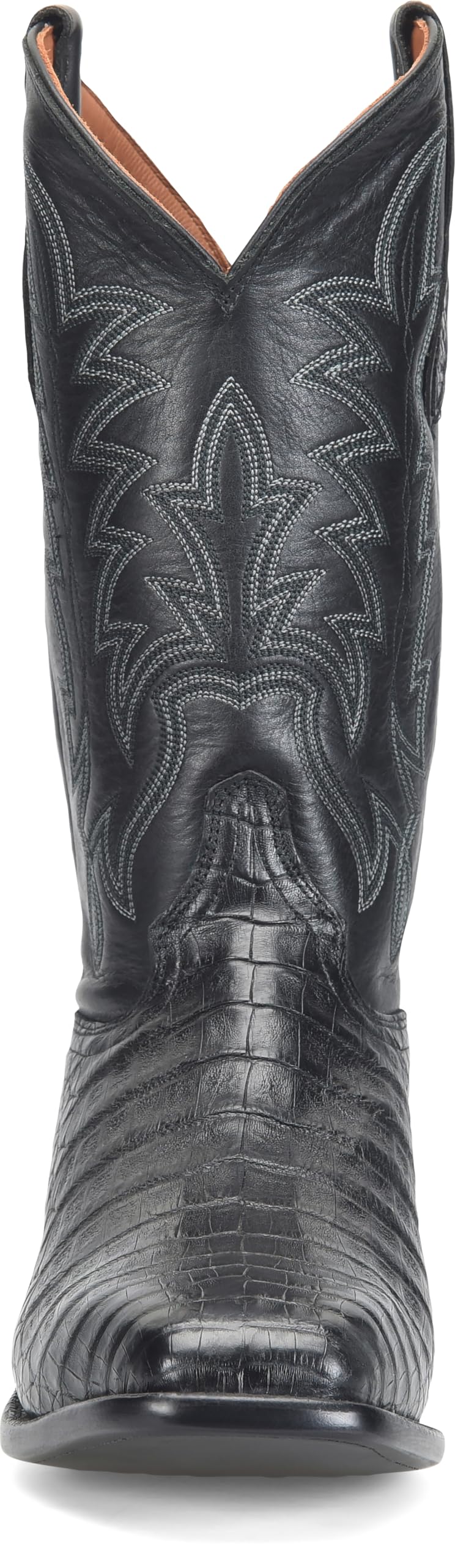 Justin Panama 12" Caiman Cowboy for Men, Exotic Leather Western Footwear, Durable Design, Stylish and Comfortable Western Boots - Image 7