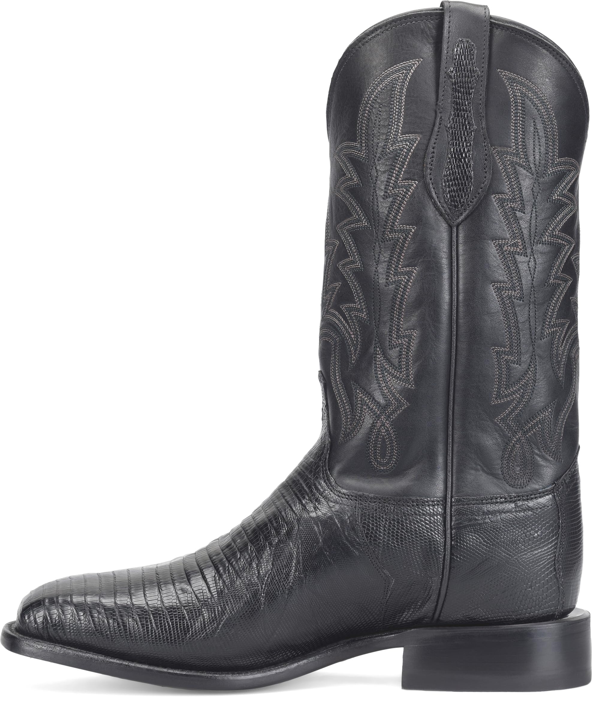 Justin Reposado 12" Lizard Cowboy for Men's Premium Leather, Classic Design, Durable Construction, Comfortable Fit Western Boots - Image 8