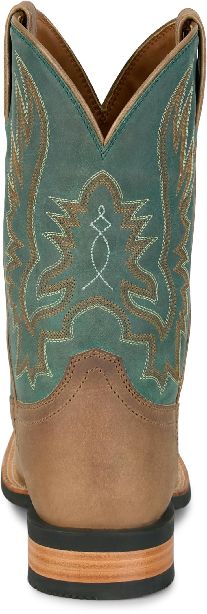 Justin Rustle 11" Premium Leather Western Boots for Men - Outlaw Collection - Durable, Comfortable Cowboy Style Footwear - Image 6