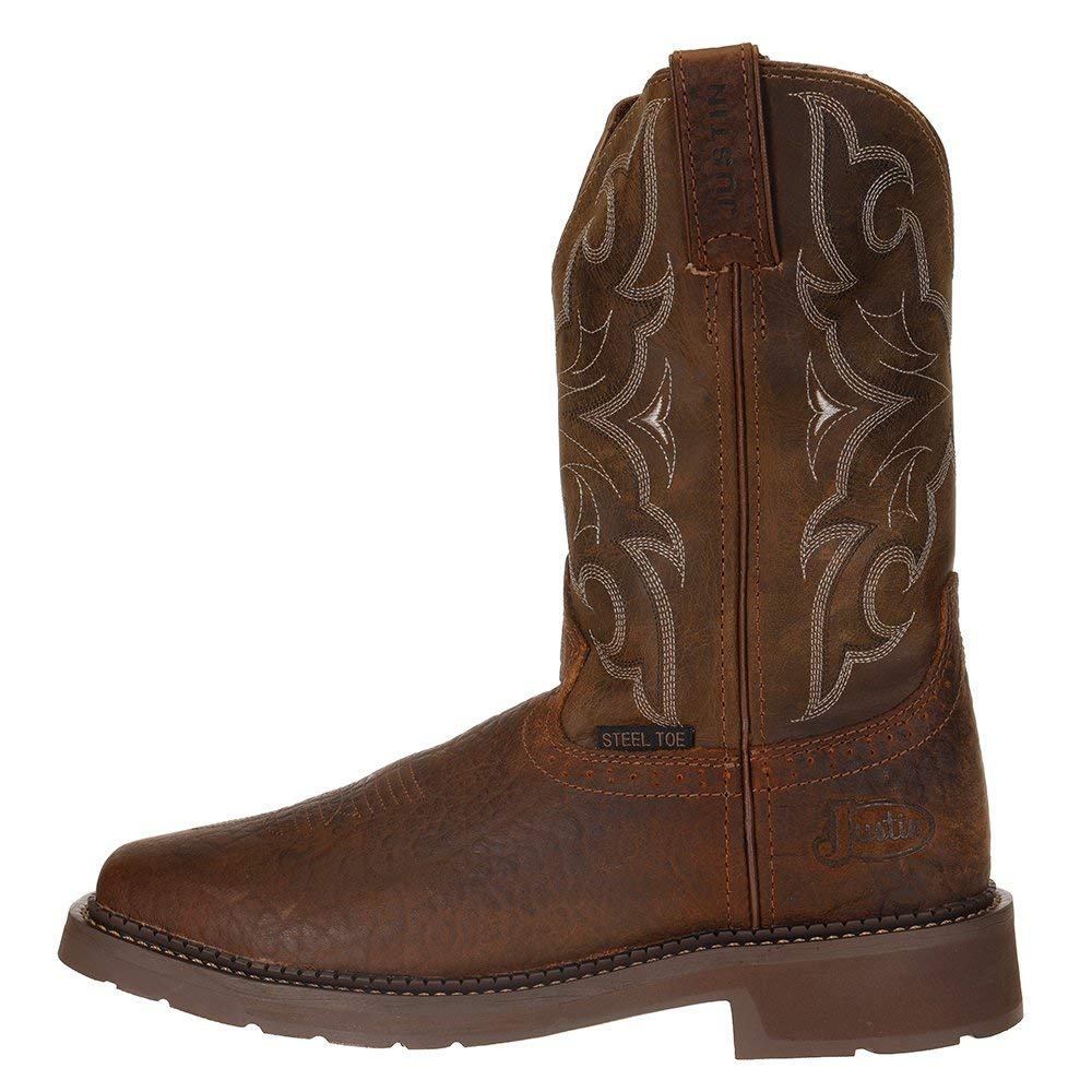 Justin Stampede Amarillo Steel Toe Boot - Image 3