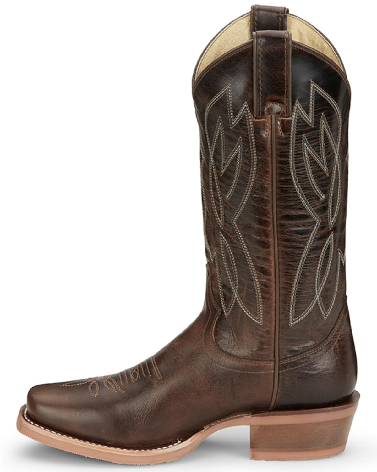Justin Women's Mayberry Umber Western Boot Square Toe - Cj4011 - Image 3
