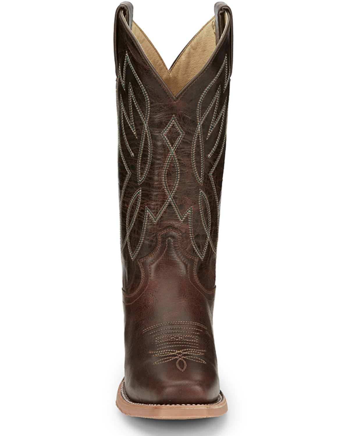 Justin Women's Mayberry Umber Western Boot Square Toe - Cj4011 - Image 4